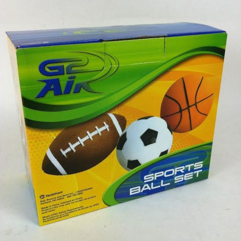 Football, Soccer & Basketball Hedstrom G2 Air Sports Ball Set for Children 