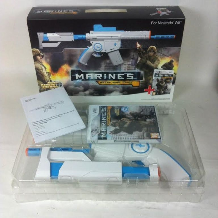 Marines Modern Urban Combat Wii + Rifle Set