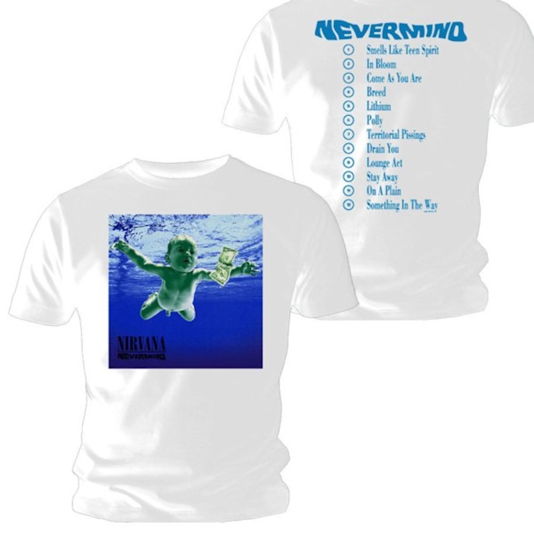 NIRVANA - Nevermind - Official Mens T-Shirt, Size: M ...
